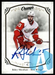 2015-16 Upper Deck Champs Auto Auto Riley Sheahan #127 Auto